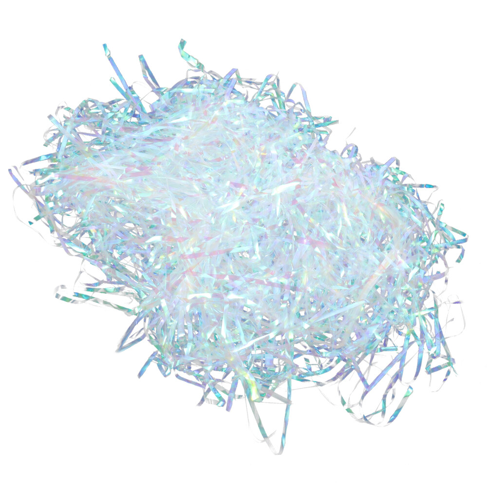 Shimmering Iridescent Glitter Shredded Paper Gift Filler  -image