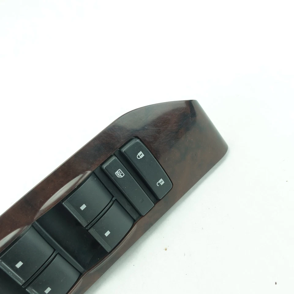 Interruptor de ventana principal delantero izquierdo conductor Cadillac Escalade 2008 2009 2010 2011 Foto 3 de 4