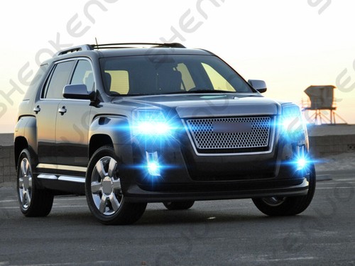 For GMC Terrain 2010-2015 6X LED Headlight Hi/Lo Beam + Fog Light Bulbs 8000K GL - Bild 8 von 12