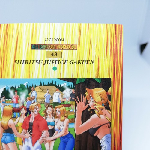 Summer school #43 SHIRITSU JUSTICE GAKUEN Card Dass Masters CAPCOM WORLD 1ST - Picture 8 of 11