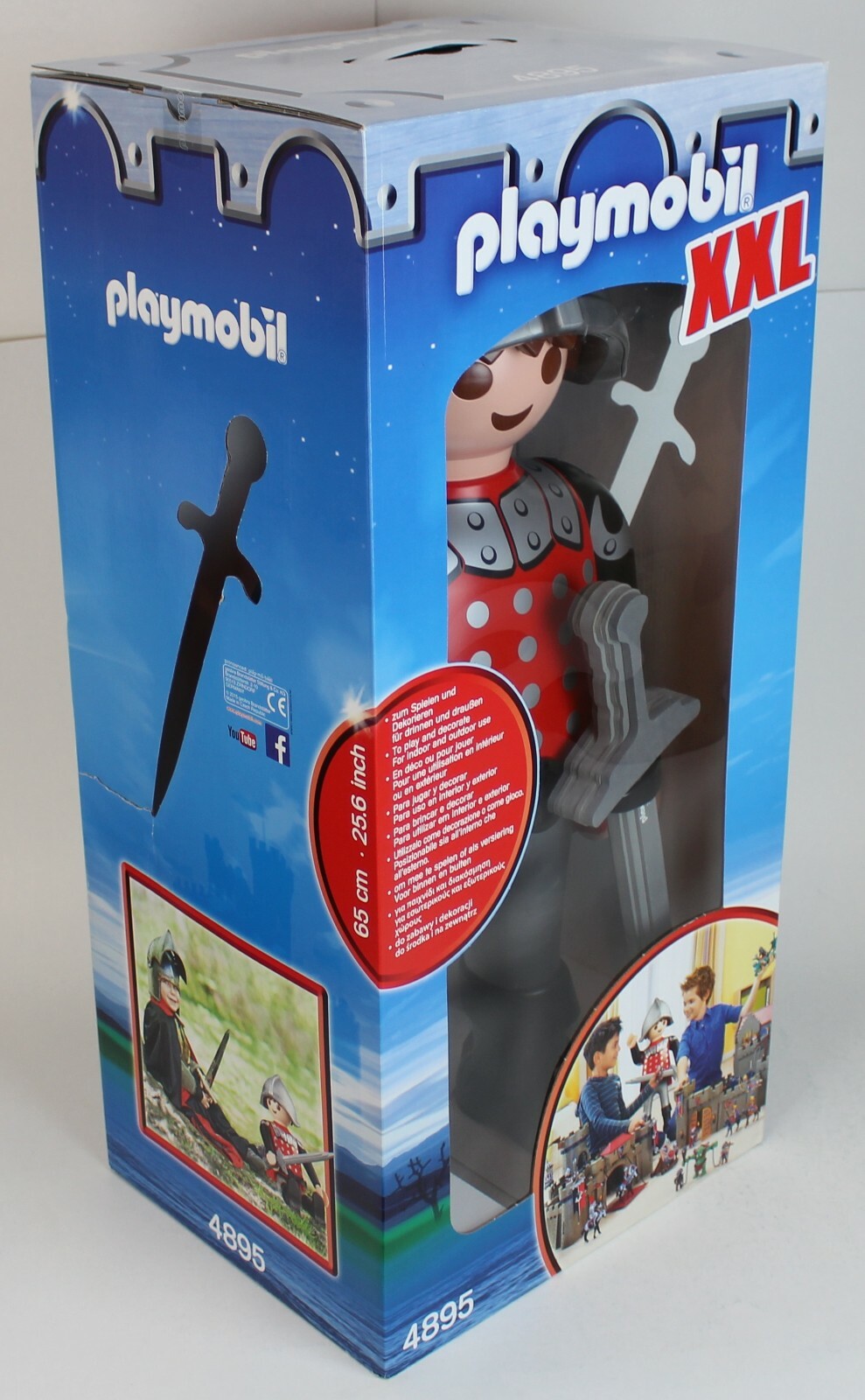Playmobil 4895 XXL Ritter Großfigur riesen Figur Sammelfigur ca. 65cm ...