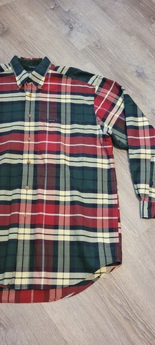 Woods & Gray langärmliges kariertes Herrenhemd mit Knöpfen Größe Medium - Bild 5 von 13