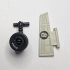 1984 Vtg Gi Joe  Claw Direction Flap Rudder Wheel Landing Geat Lot Vehicle Parts