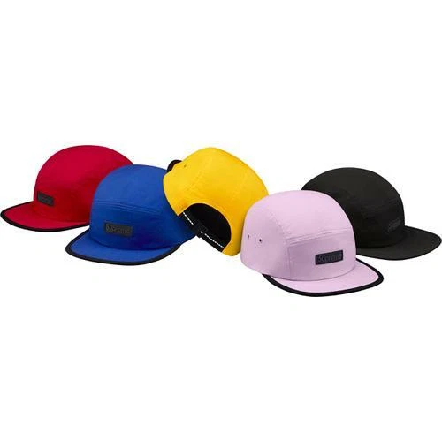 Casquette de camp logo en caoutchouc suprême lavande or taille unique S/S17