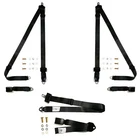 REAR SEAT BELT KIT To Suit TOYOTA COROLLA AE85 2 DOUR COUPE 3 DOOR HATCH BUCKET