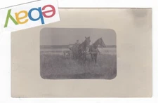 c1910 RPPC PANAMA NEBRASKA HORSE DRAWN BUGGY JOHN ATKISSON HELEN ROSS POSTCARD !