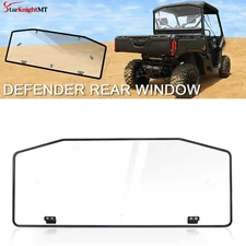 For Can-Am Defender HD5 HD7 HD8 HD10 2016-2025 Max Rear Window Back Windshiled