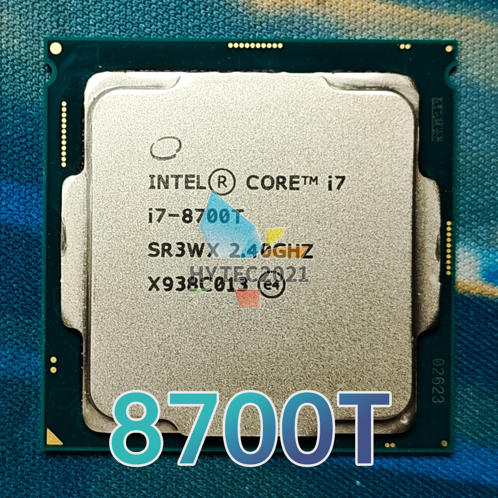 【動作確認済】Intel CPU Core i7 8700T（低電力モデル！） 動作確認済】Intel CPU Core i7 8700T（低電力モデル！） 【公式通販】