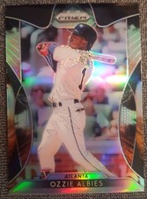 2019 Panini Prizm Tier II Cosmic Haze Ozzie Albies #161 Tie Dye Holo SP🔥📈