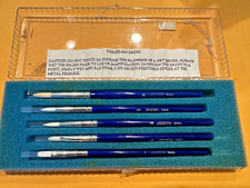 Set 5 pennelli porcellana JELENKO. Made In USA