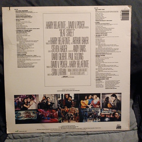 Beat Street Original Motion Picture Soundtrack Vol. 1. NM Vinyl LP. 1984. - Picture 2 of 4