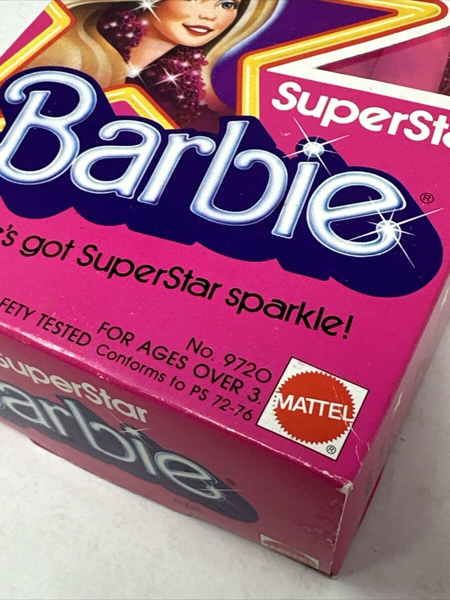 1976 VINTAGE SUPERSTAR BARBIE DOLL #9720 Mattel in ORIGINAL 1976 VINTAGE SUPERSTAR BARBIE DOLL #9720 Mattel in ORIGINAL