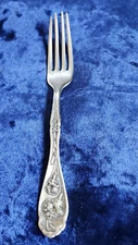 Rogers Oneida Silver Plate CARNATION 6.75" Fork ~ FREE SHIPPING