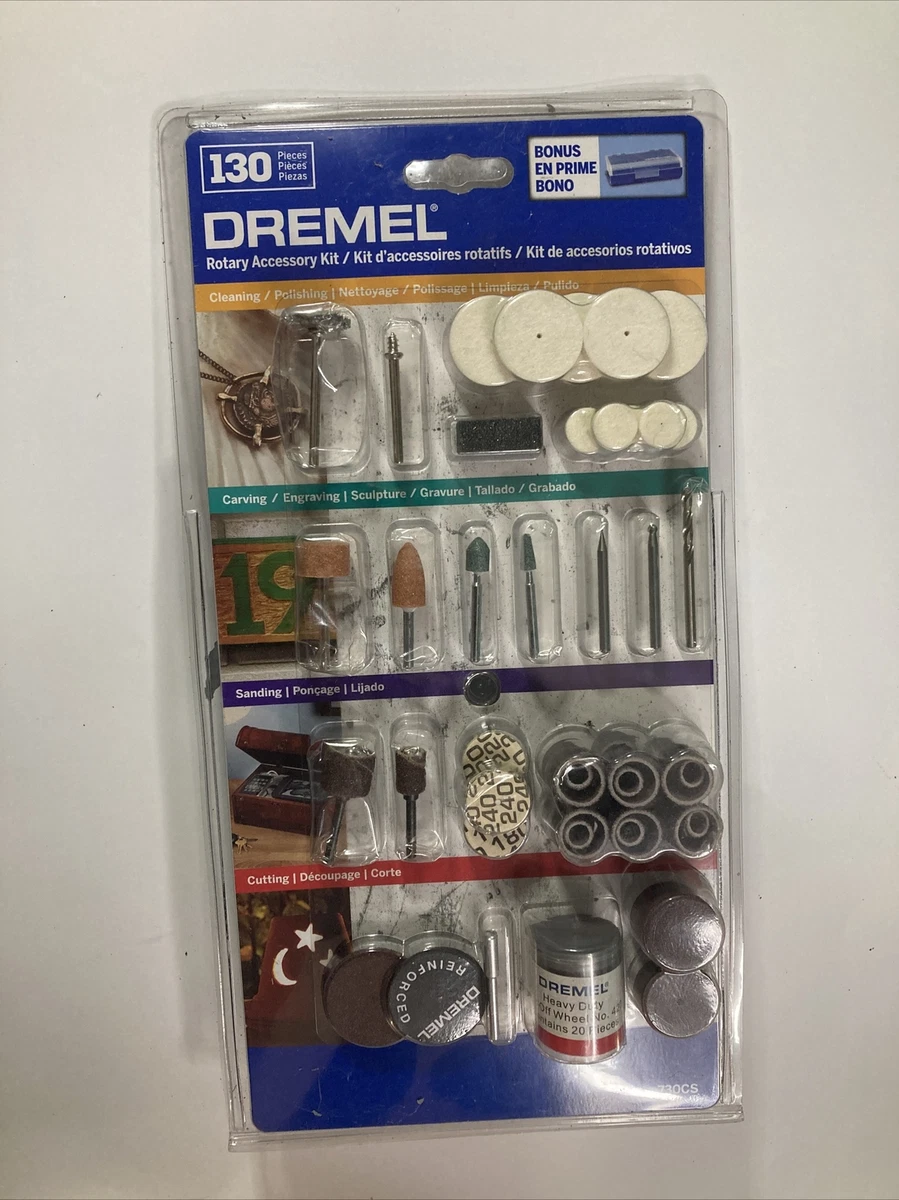 Dremel 130 sale piece accessory kit