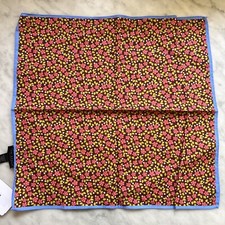 Ted Baker 100 Cotton Pocket Square Handkerchief Made In Italy