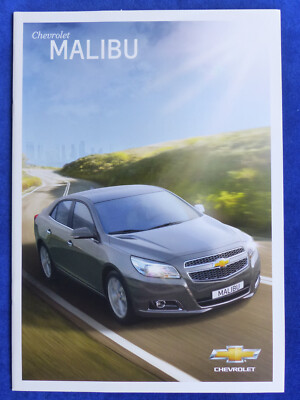 Chevrolet Malibu MJ 2012 - Prospekt Brochure 02.2012