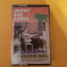 JERRY LEE LEWIS Greatest Hits Cassette Tape