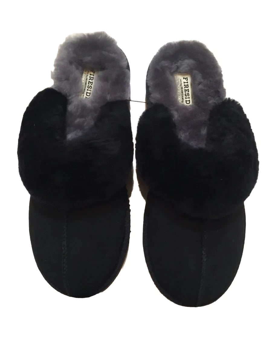 Fireside by dearfoams women's sydney genuine shearling scuff outlet