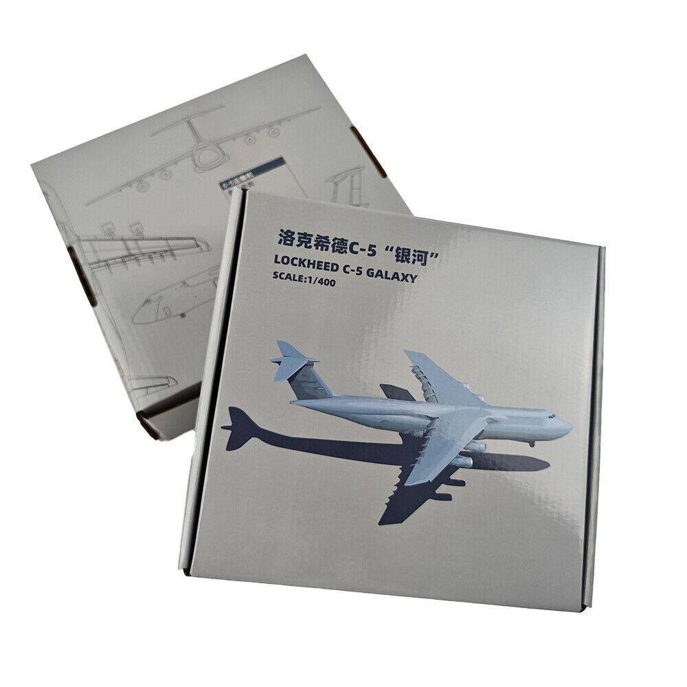 1:400 LMT USAF C5 Galaxy Strategic Transport Aircraft Model Alloy