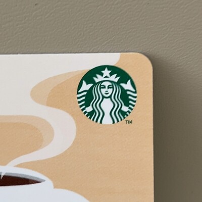 Starbucks Japan Card Rare No.6207 Cute Cupcake Coffee