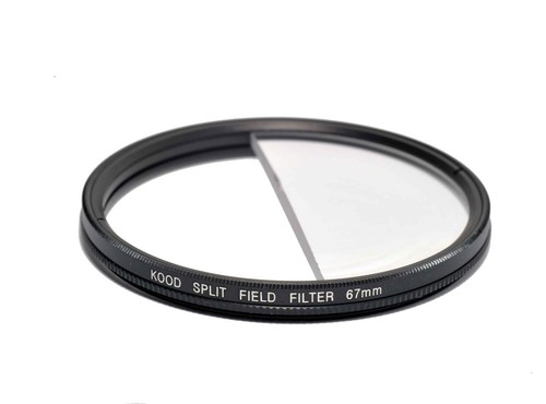 Split Field Filter +2 Diopter 67mm in Slim Rotating Ring Split-Field 67mm filter - Picture 1 of 3