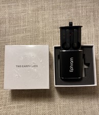 Bluetooth Earbuds 5.O TWS K010 Black Compatible With iOS  Android Brand New