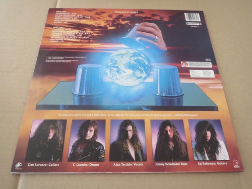 HADES -IF AT FIRST YOU .... - HARD TO FIND FIRST PRESS LP VINYL 1988 EXODUS N M - Picture 2 of 4