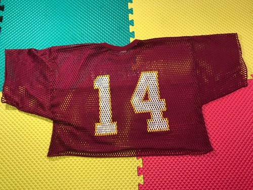 Camiseta de fútbol americano vintage Minnesota Golden Gophers punto arena malla para hombre talla L - Imagen 10 de 12