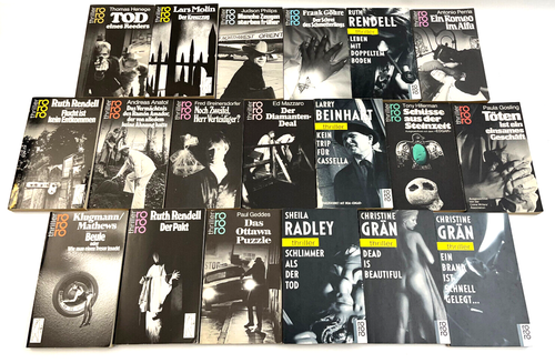 Bücherpaket: 19 x Rowolt Thriller (1), Grän, Rendell, Henege ... ☆Guter Zustand☆ - Bild 1 von 3