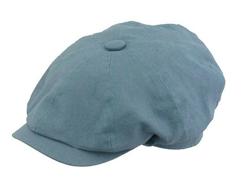 Gorra plana estilo Gatsby de lino de verano Bakerboy Newsboy para adultos 8 paneles - Imagen 14 de 15