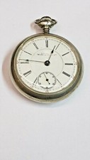 Waltham / Appleton Tracy,  Co / Silverode Pocket Watch