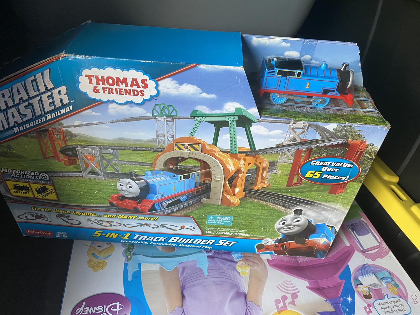 thomas and friends trackmaster motorized railway 5 in 1