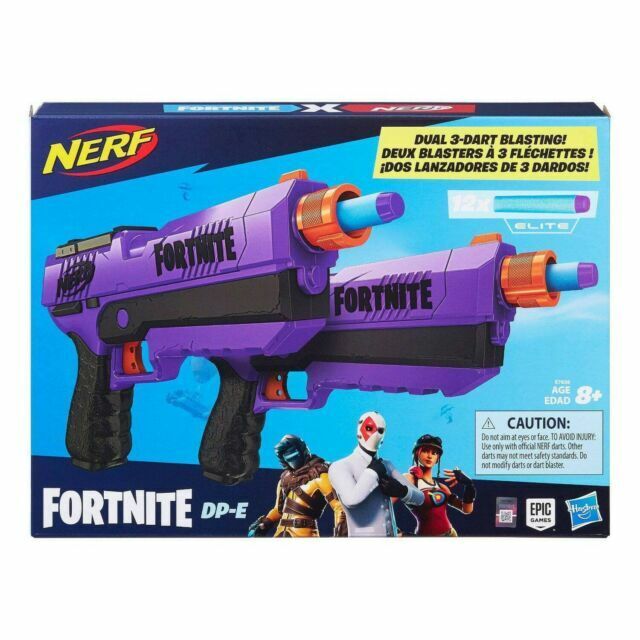 Nerf Fortnite Pump SG Blaster, Pump Action Mega Dart Blasting, 4 Nerf Mega  Darts