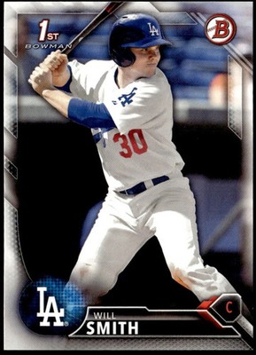 2016 Bowman Draft #BD-84 Will Smith (1st) (RC) - Los Angeles Dodgers