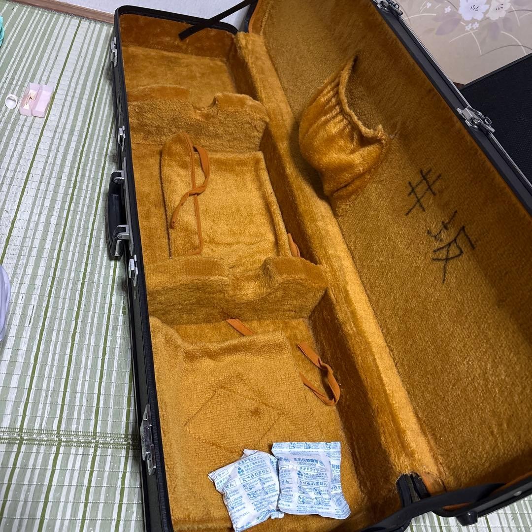 Hosozao Shamisen Japanese Traditional Musical Instrument with Case Bachi Set