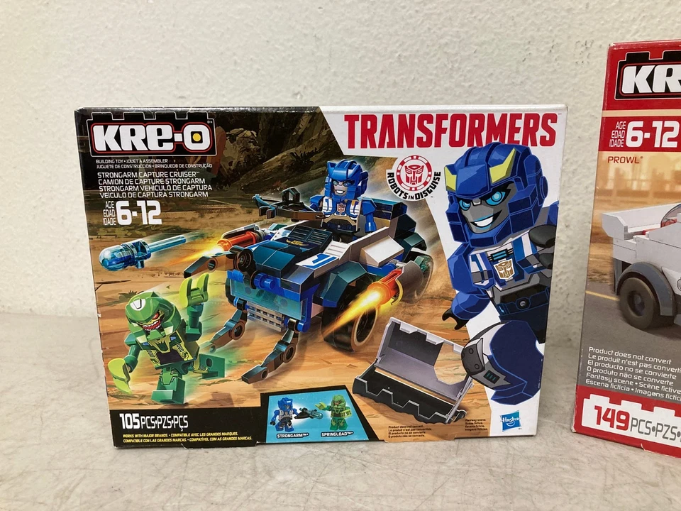 PROWL 149 pieces includes 2 Kreons Transformers Kre-o Building Toy Hasbro 2015 - Image 3 of 4