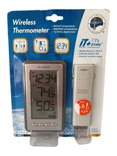 La Crosse Technology Wireless Digital Thermometer Indoor Outdoor Weather Sealed