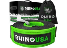 Rhino USA TOWSTRAP-410 Recovery Tree Saver Strap 4" x 10' Black