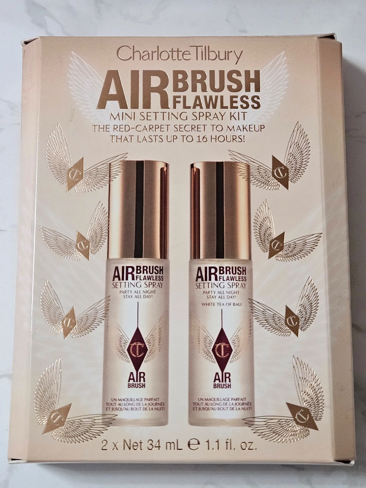 Charlotte Tilbury Air Brush Flawless Mini Setting Spray Kit Brand New Genuine
Opens in a new window