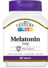 Melatonin 3 mg Tablets, 90 Count