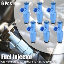 6x Injektor Einspritzdüse Einspritzventil 0280155972 53031099 für Dodge für Jeep