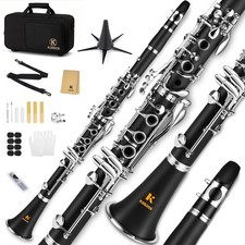 KORDOS Band Clarinet for Beginner - Bb Key Clarinet