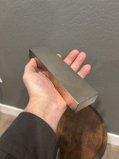 Pack of 3  7" x 2" x 1" Neodymium Magnets, Grade N50, Triple-Coated NI-CU-NI 