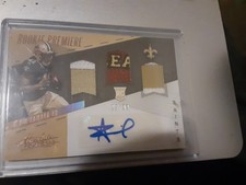 2017 Panini Absolute - Alvin Kamara Rookie Premiere RPA #205 26/99