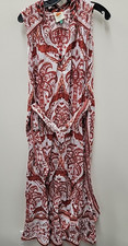 FARM RIO Talla Womens Sleeveless Midi Dress Sz XS 