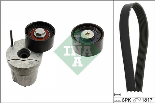 Keilrippenriemensatz Schaeffler INA 529 0370 10 für BMW X1 E84 3er E90 1er E87