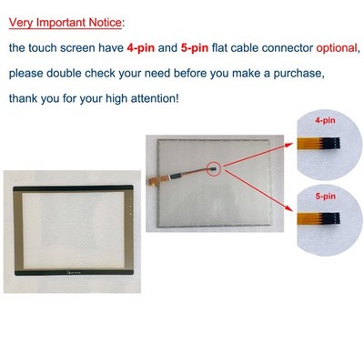 Touch Screen with Front Overlay Fit for WEINTEK CMT3151 Panel 1-Year Warranty