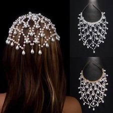 Alloy Faux Pearl Headband Fashion Hair Accessory For Special Events Parties