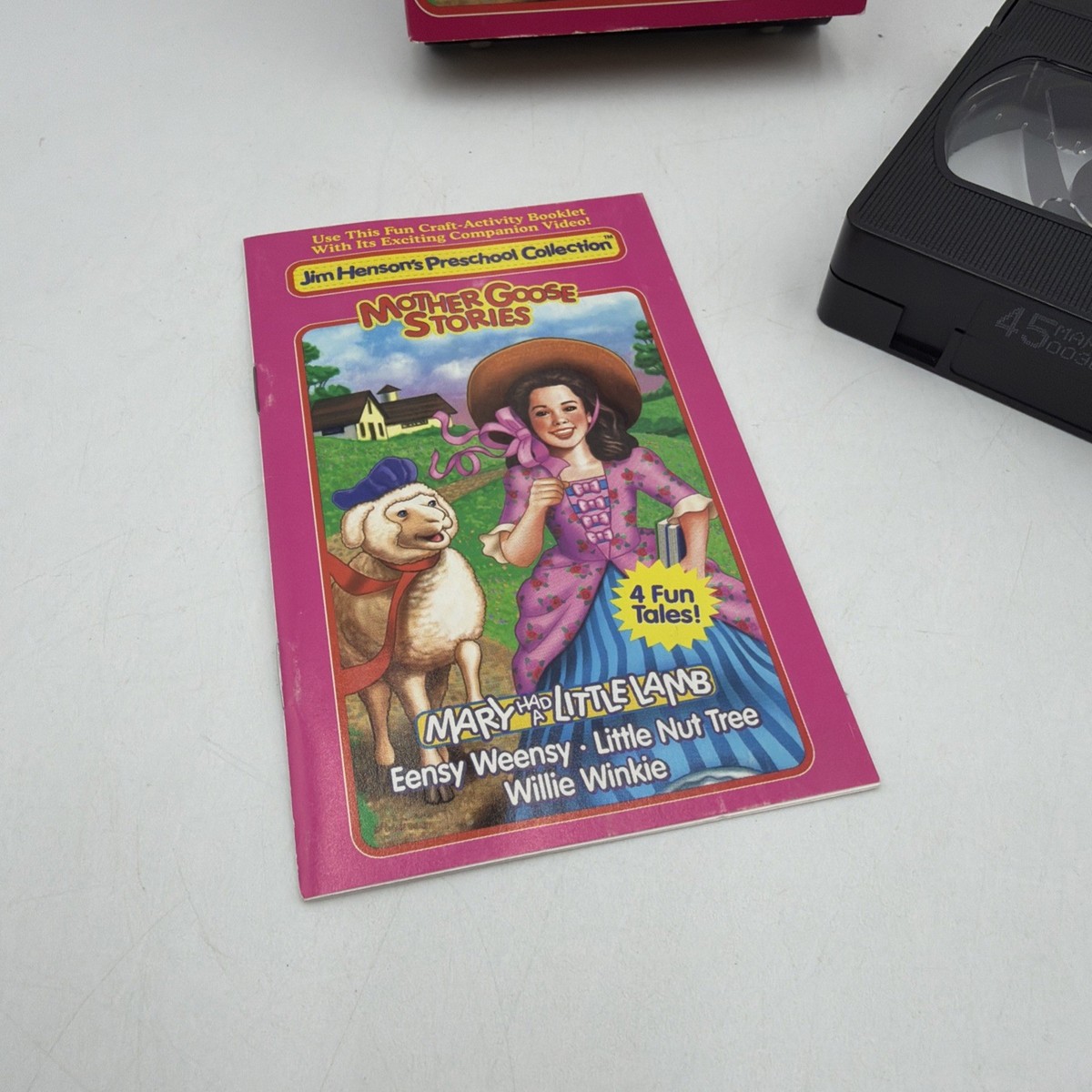 Mother Goose Stories: Mary Had a Little Lamb VHS 1995 Jim Henson