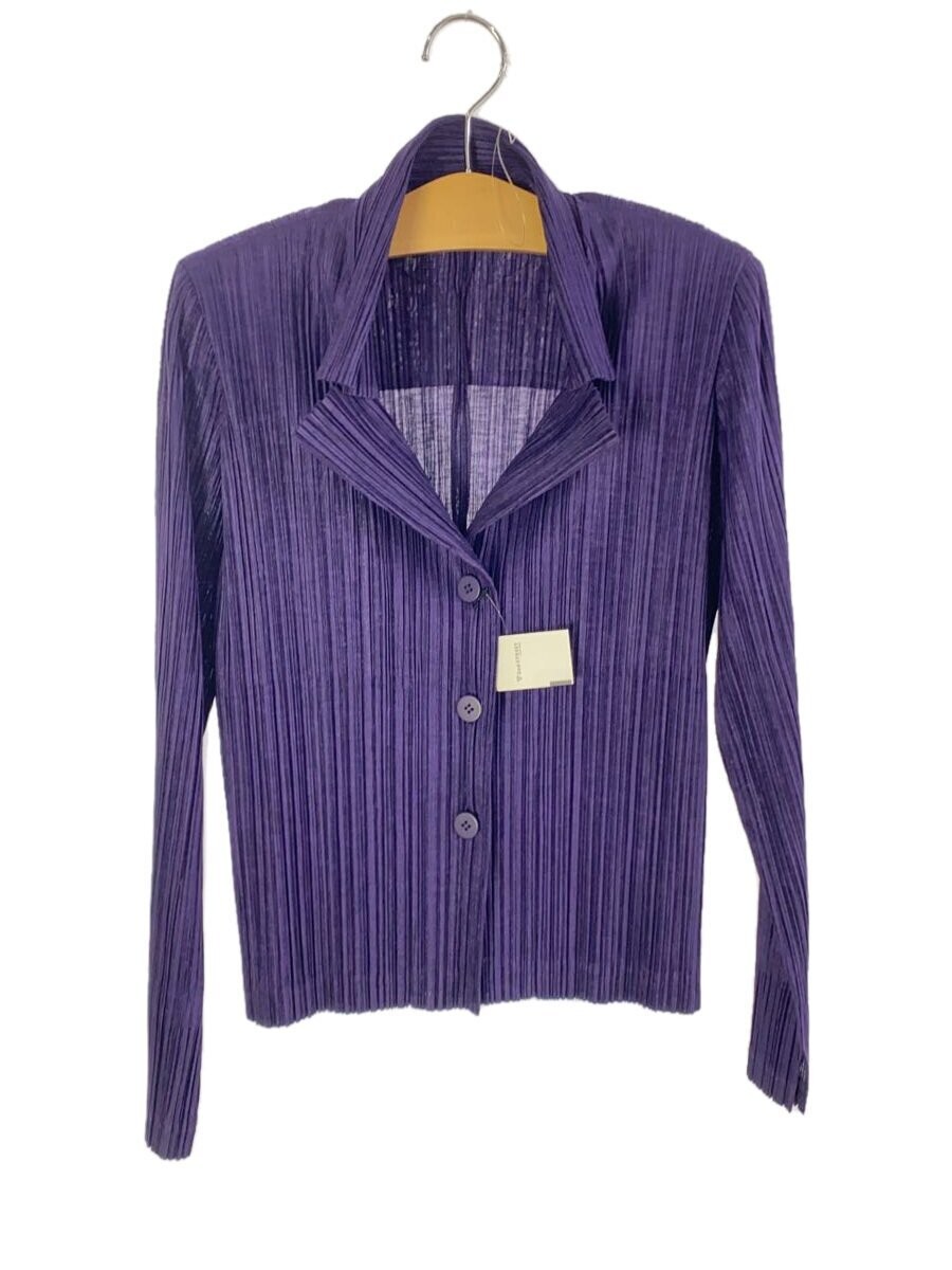Pleats Please Issey Miyake Jacket/3/Polyester/Pup/Plain/Pp93